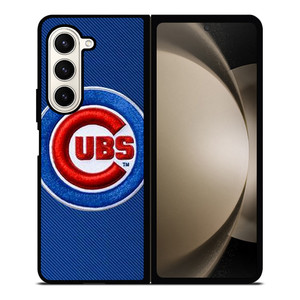 CHICAGO CUBS EMBOIRED LOGO Samsung Galaxy Z Fold 5 Case Cover