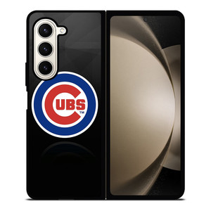 CHICAGO CUBS REFLECTED LOGO Samsung Galaxy Z Fold 5 Case Cover