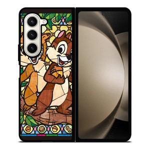 CHIP AND DALE DISNEY GLASS Samsung Galaxy Z Fold 5 Case Cover