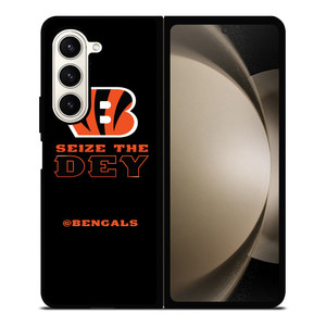 CINCINNATI BENGALS LOGO Samsung Galaxy Z Fold 5 Case Cover