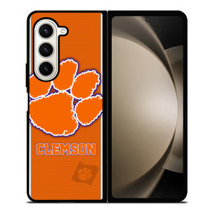 CLEMSON TIGERS NFL SYMBOL Samsung Galaxy Z Fold 5 Case Cover