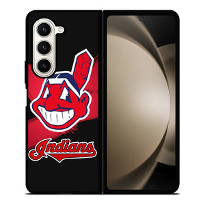 CLEVELAND INDIANS ART MLB Samsung Galaxy Z Fold 5 Case Cover