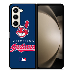 CLEVELAND INDIANS MLB TEAM Samsung Galaxy Z Fold 5 Case Cover