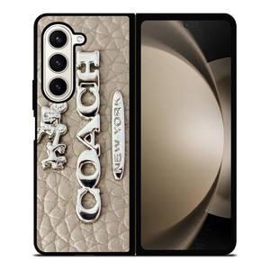 COACH LOGO GLOWING TEXTURE Samsung Galaxy Z Fold 5 Case Cover