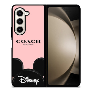 COACH NEW YORK DISNEY Samsung Galaxy Z Fold 5 Case Cover