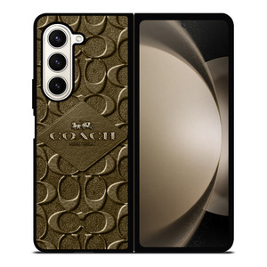 COACH NEW YORK LOGO Samsung Galaxy Z Fold 5 Case Cover