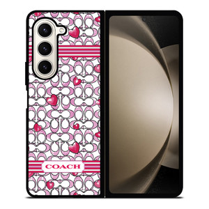 COACH NEW YORK LOVE Samsung Galaxy Z Fold 5 Case Cover