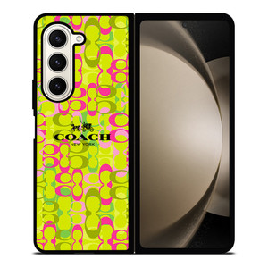 COACH NEW YORK NEW DESIGN Samsung Galaxy Z Fold 5 Case Cover COACH NEW YORK NEW DESIGN Samsung Galaxy Z Fold 5 Case Cover