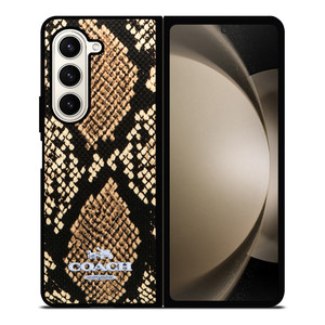 COACH NEW YORK SIGNATURE CITY Samsung Galaxy Z Fold 5 Case Cover