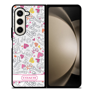 COACH POPPY COLOR Samsung Galaxy Z Fold 5 Case Cover