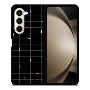 COLORED AESTHETIC GRID Samsung Galaxy Z Fold 5 Case Cover