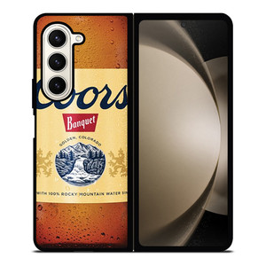COORS BANQUET BEER BOTTLE Samsung Galaxy Z Fold 5 Case Cover COORS BANQUET BEER BOTTLE Samsung Galaxy Z Fold 5 Case Cover