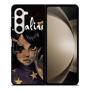 CORALINE FACE CARTOON Samsung Galaxy Z Fold 5 Case Cover