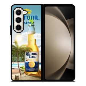 CORONA BEER POSTER Samsung Galaxy Z Fold 5 Case Cover CORONA BEER POSTER Samsung Galaxy Z Fold 5 Case Cover