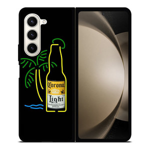 CORONA LIGHT BEER LINE ART Samsung Galaxy Z Fold 5 Case Cover CORONA LIGHT BEER LINE ART Samsung Galaxy Z Fold 5 Case Cover