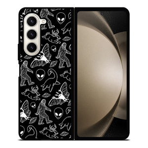 CRYPTID LINE PATTERN Samsung Galaxy Z Fold 5 Case Cover