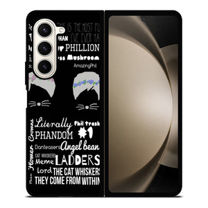 DAN AND PHIL QOTE Samsung Galaxy Z Fold 5 Case Cover