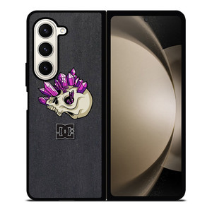 DC SHOES LOGO EMERALD SKULL Samsung Galaxy Z Fold 5 Case Cover