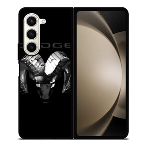 DODGE RAM BLACK LOGO Samsung Galaxy Z Fold 5 Case Cover