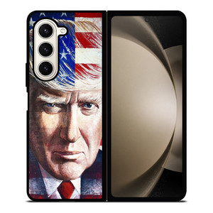 DONALD TRUMP FACE ART Samsung Galaxy Z Fold 5 Case Cover