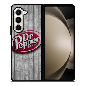 DR PEPPER WOODEN LOGO Samsung Galaxy Z Fold 5 Case Cover
