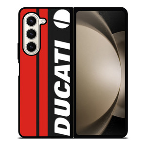 DUCATI MOTOR VERTICAL LOGO Samsung Galaxy Z Fold 5 Case Cover