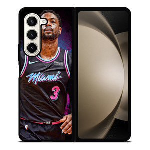 DWYANE WADE MIAMI HEAT NBA Samsung Galaxy Z Fold 5 Case Cover