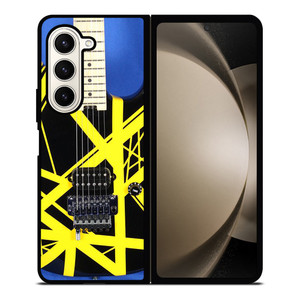 EDDIE VAN HALEN GUITAR YELLOW Samsung Galaxy Z Fold 5 Case Cover