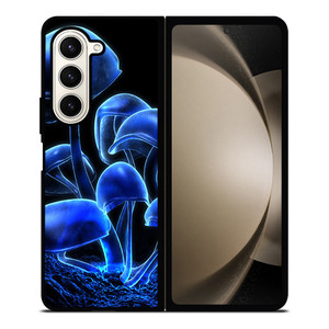 FANTASIA BLUE MUSHROOM Samsung Galaxy Z Fold 5 Case Cover