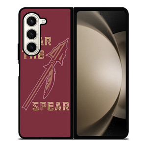 FLORIDA STATES UNIVERSITY FSU SEMINOLES LOGO FEAR THE SPEAR Samsung Galaxy Z Fold 5 Case Cover