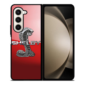 FORD MUSTANG SHELBY COBRA RED LOGO Samsung Galaxy Z Fold 5 Case Cover FORD MUSTANG SHELBY COBRA RED LOGO Samsung Galaxy Z Fold 5 Case Cover