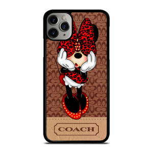 MINNIE MOUSE COACH iPhone 11 Pro Max Case Cover