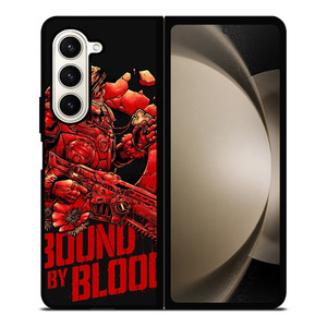 GEARS OF WAR BOUND BY BLOOD Samsung Galaxy Z Fold 5 Case Cover GEARS OF WAR BOUND BY BLOOD Samsung Galaxy Z Fold 5 Case Cover