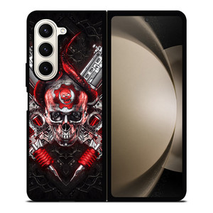 GEARS OF WAR ENGINE SKULL Samsung Galaxy Z Fold 5 Case Cover