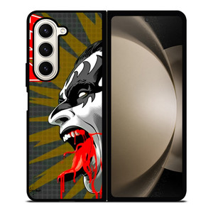 GENE SIMMONS KISS BAND ART Samsung Galaxy Z Fold 5 Case Cover GENE SIMMONS KISS BAND ART Samsung Galaxy Z Fold 5 Case Cover