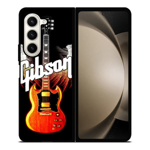 GIBSON GUITAR WINGS LOGO Samsung Galaxy Z Fold 5 Case Cover GIBSON GUITAR WINGS LOGO Samsung Galaxy Z Fold 5 Case Cover