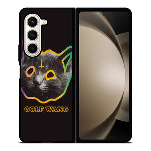 GOLF WANG CAT Samsung Galaxy Z Fold 5 Case Cover GOLF WANG CAT Samsung Galaxy Z Fold 5 Case Cover