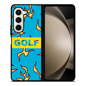 GOLF WANG FLAME LOGO Samsung Galaxy Z Fold 5 Case Cover
