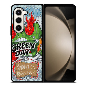 GREEN DAY BAND REVOLUTION RADIO TOUR Samsung Galaxy Z Fold 5 Case Cover