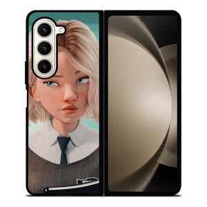 GWEN STACEY SPIDER-WOMAN Samsung Galaxy Z Fold 5 Case Cover GWEN STACEY SPIDER-WOMAN Samsung Galaxy Z Fold 5 Case Cover