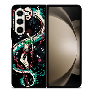 HAKU DRAGON STUDIO GHIBLI Samsung Galaxy Z Fold 5 Case Cover