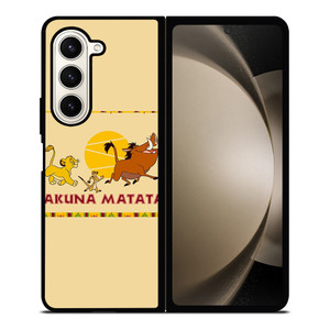 HAKUNA MATATA LION KING Samsung Galaxy Z Fold 5 Case Cover HAKUNA MATATA LION KING Samsung Galaxy Z Fold 5 Case Cover