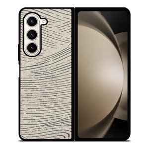 HAND DRAWING WAVES PATTERN Samsung Galaxy Z Fold 5 Case Cover