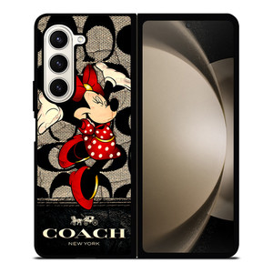 HAPPY COACH MINNIY MOUSE Samsung Galaxy Z Fold 5 Case Cover