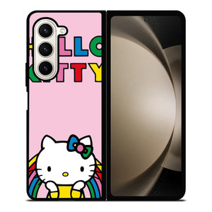 HELLO KITTY RAINBOW Samsung Galaxy Z Fold 5 Case Cover