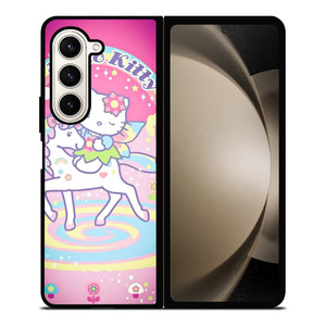 HELLO KITTY UNICORN CUT Samsung Galaxy Z Fold 5 Case Cover