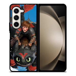 HICCUP AND TOOTHLESS TRAIN YOUR DRAGON Samsung Galaxy Z Fold 5 Case Cover