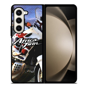 HONDA AFRICA TWIN RETRO Samsung Galaxy Z Fold 5 Case Cover HONDA AFRICA TWIN RETRO Samsung Galaxy Z Fold 5 Case Cover