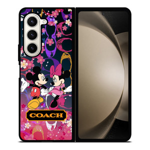 HOT COACH MICKEY COUPLE Samsung Galaxy Z Fold 5 Case Cover