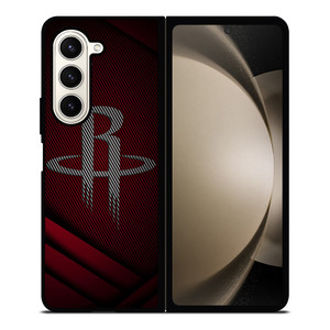 HOUSTON ROCKETS CARBON LOGO Samsung Galaxy Z Fold 5 Case Cover
